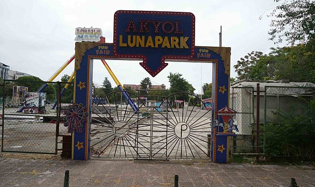 Samsun'da 53 yıllık lunapark tarih oldu