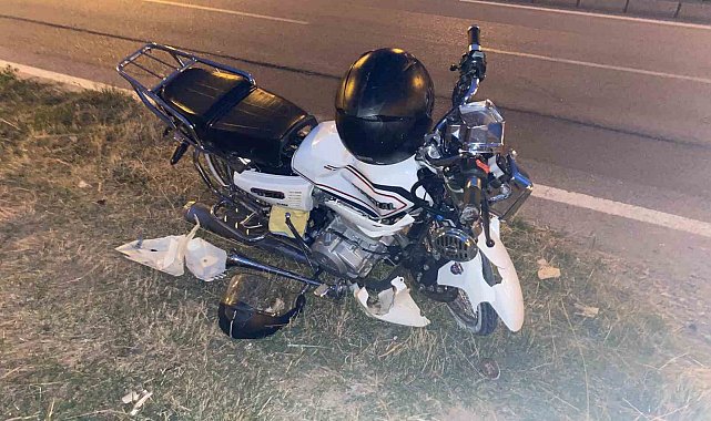 Samsun'da otomobil motosikletle çarpıştı: 1 yaralı