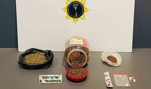 Samsun'da uyuşturucuyla yakalanan şahıs gözaltına alındı