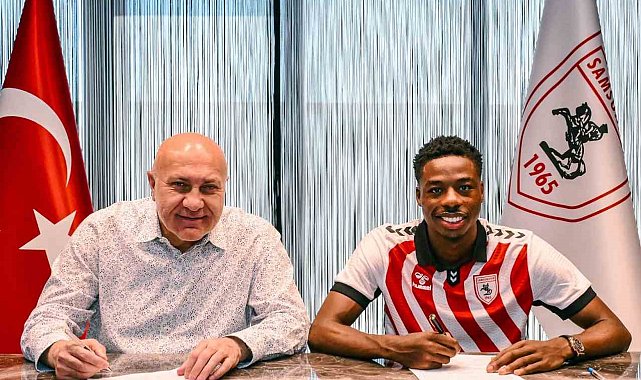 Samsunspor, Hollandalı Anthony Musaba ile 4 yıllık sözleşme imzaladı