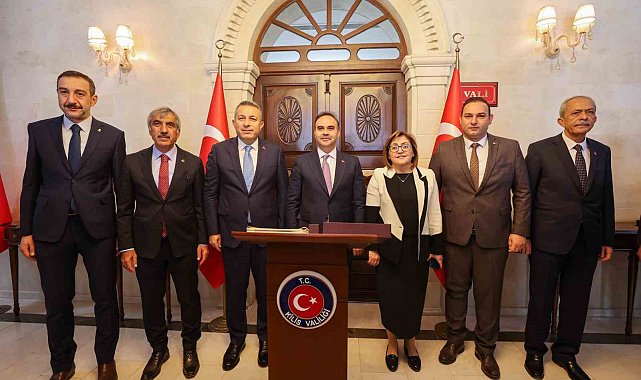 Sanayi ve Teknoloji Bakanı Mehmet Fatih Kacır Kilis'te