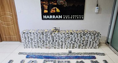 Şanlıurfa'da 4 bin paket kaçak sigara ele geçirildi: 1 gözaltı