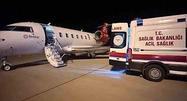 Şanlıurfa'da kalp rahatsızlığı olan bebek ambulans uçakla İstanbul'a gönderildi