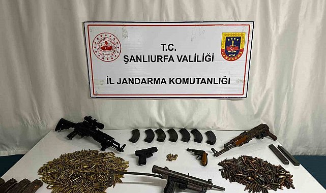 Şanlıurfa'da ruhsatsız silah operasyonu