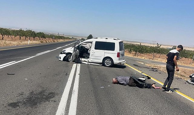 Şanlıurfa'da trafik kazası: 1'i ağır, 2 yaralı
