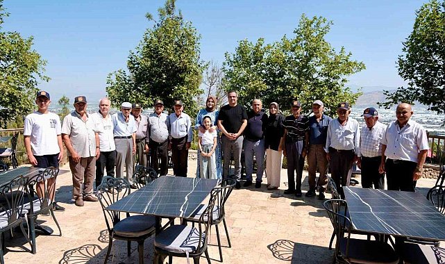 Sarıgöl kaymakamı Dalak, Kıbrıs gazileri ile bir araya geldi