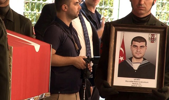 Şehit Muhafız Er Hayrullah Halit Karaman İstanbul'da son yolculuğuna uğurlandı