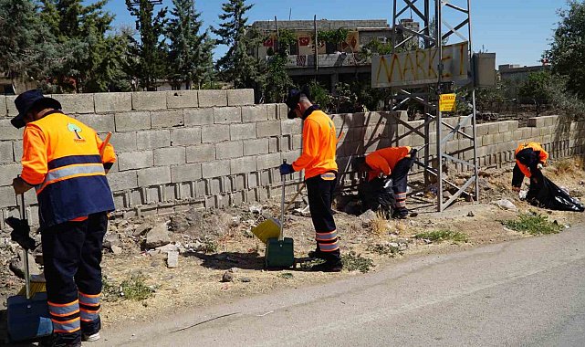 Şehitkamil'in dört bir yanında temizlik seferberliği