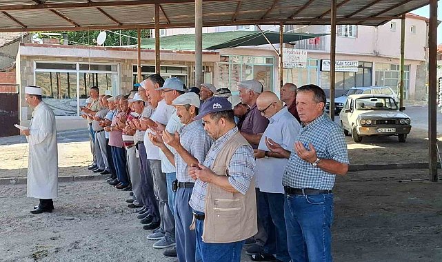 Selendi'de 3 gün süren yağmur duası