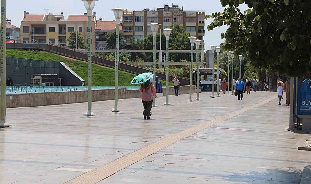 Sıcaklar arttı, sokaklar boş kaldı