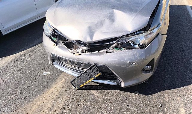 Siirt'te 2 araç çarpıştı