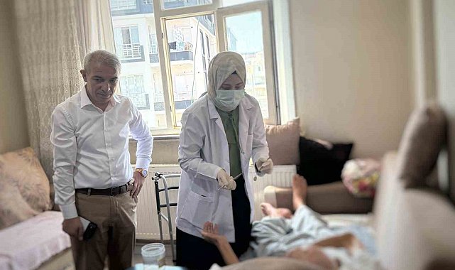 Siirt'te ağız ve diş sağlığı evde sağlık uygulaması hayata geçirildi