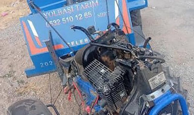 Siirt'te patpat kazası: 1 ağır yaralı