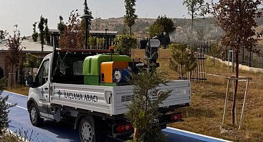 Şırnak Belediyesinden haşerelere karşı ilaçlama