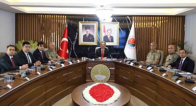 Şırnak'ta genişletilmiş il güvenlik ve asayiş koordinasyon toplantısı gerçekleştirildi