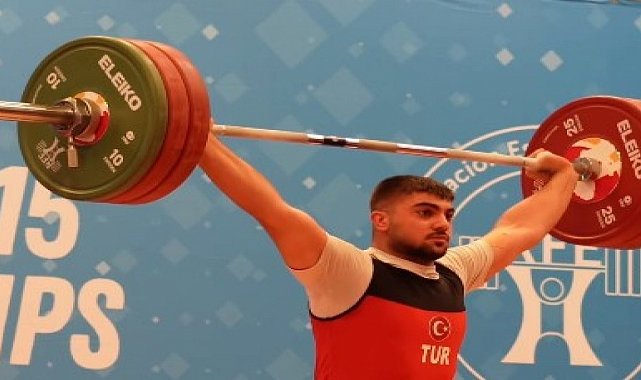 Şırnaklı halterci Sefkan Sümen'den Avrupa rekoru ve 3 madalya