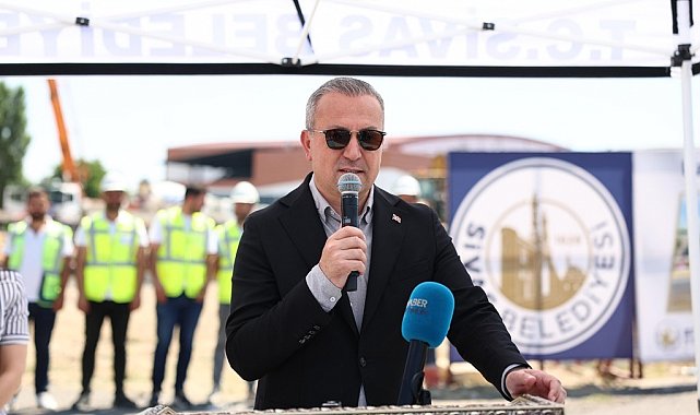 Sivas'ta açık termal havuzlar için ilk beton atıldı
