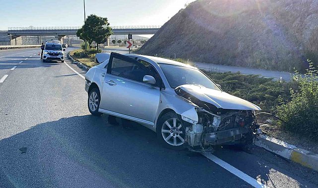 Sivas'ta trafik kazası: 2 kişi yaralandı