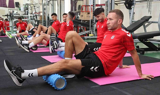 Sivasspor salonda çalıştı