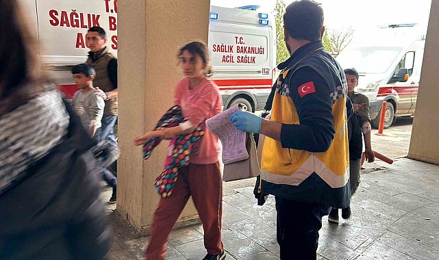 Siverek'te yolun karşısına geçerken otomobilin çarptığı 2 kişi yaralandı