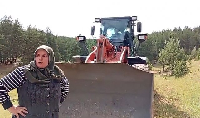 Siyanür depolama havuzu yapımına çevre sakinleri engel oldu