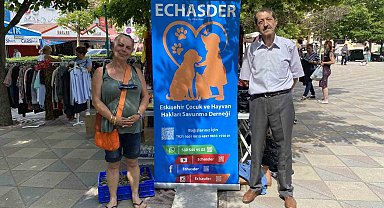 Sokak hayvanlarına bakım evi yapılması için panayır kuruldu