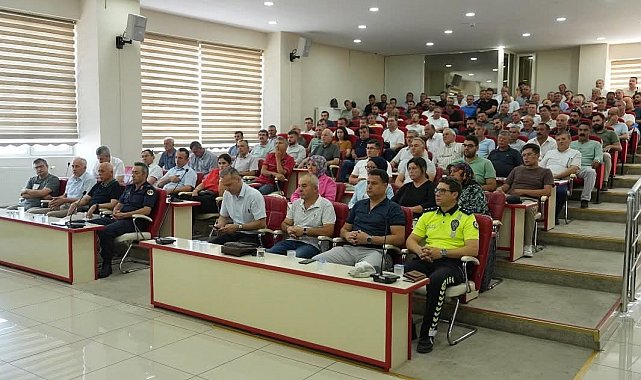 Soma'da orman yangınlarına karşı topyekun mücadele