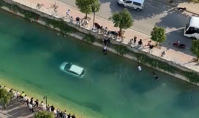 Sulama kanalında can pazarı