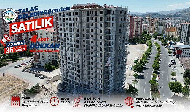 Talas'ta büyük yatırım fırsatı için sayılı saatler