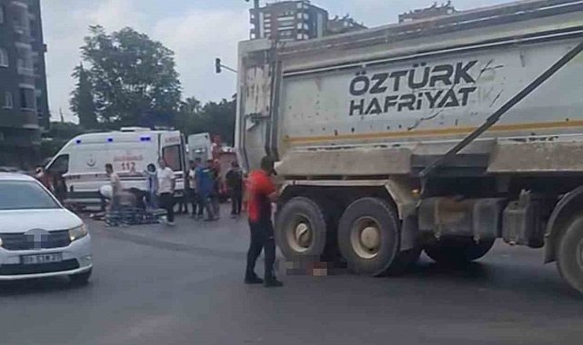 Tarsus'ta kamyon sürücüsü tutuklandı