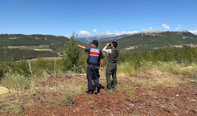 Tarsus'ta orman yangınlarına karşı ortak devriye