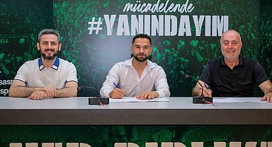 Tayfun Aydoğan, Bursaspor'a imzayı attı