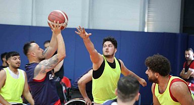 Tekerlekli Sandalye Basketbol A Milli Takımı kadrosu Yalova'da şekilleniyor