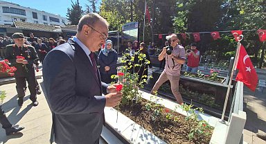 Tekirdağ'da 15 Temmuz şehidi Münür Alkan kabri başında anıldı