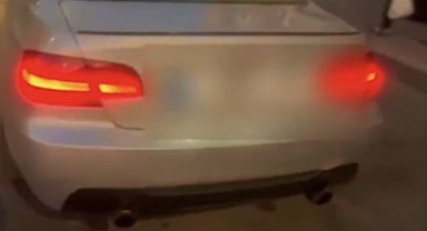 Tekirdağ'da abartı egzozlu 4 araca ceza yağdı