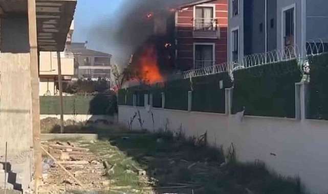 Tekirdağ'da ev yangını paniğe neden oldu
