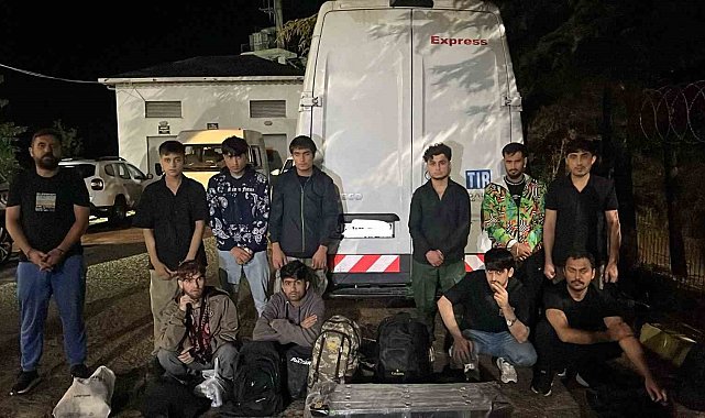 Tekirdağ'da göçmen kaçakçılığı operasyonunda 11 düzensiz göçmen yakalandı