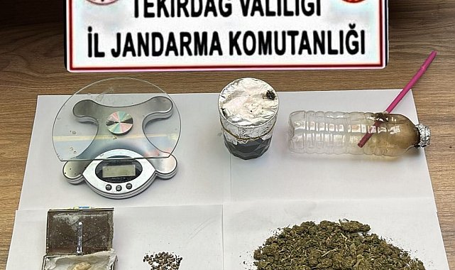 Tekirdağ'da jandarmadan uyuşturucuya geçit yok