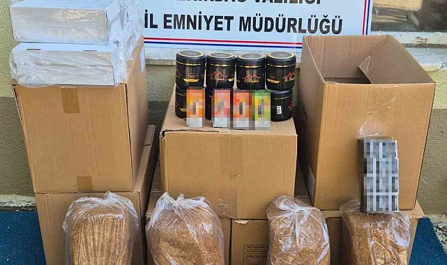 Tekirdağ'da kaçak sigara operasyonu
