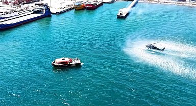 Tekirdağ'da nefes kesen 'Denizyoluyla uyuşturucu sevkiyatına baskın' tatbikatının yeni görüntüleri yayınlandı