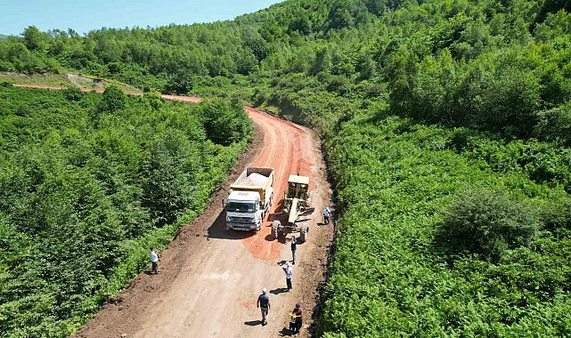 Tokat ve Ordu arasında yeni ulaşım koridoru oluşuyor