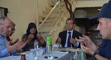 Trafik kazasında hayatını kaybeden şehit polis unutulmadı