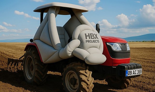 Traktör devrilmelerinde ölümleri azaltmak için, 'hayat üçgeni' projesi