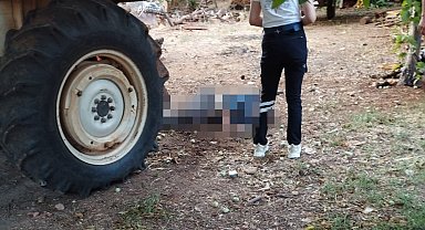 Traktörün altında kalan yaşlı adam hayatını kaybetti