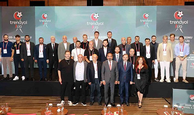 Trendyol 1. Lig 2025-2026 Sezonu fikstürü belli oldu