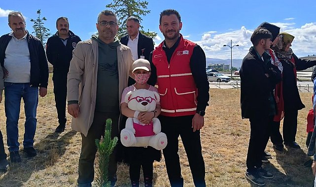 Tuana'nın fidan hayali gerçek oldu