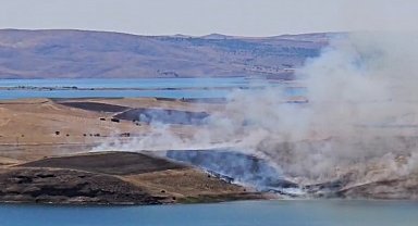Tunceli'deki yangın ekili alanlara sıçramadan söndürüldü