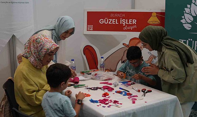 TÜRGEV projeleri Uluslararası Aile Fuarı'nda yoğun ilgi topladı