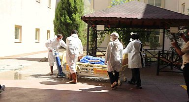 Turgutlu Devlet Hastanesi'nde gerçeği aratmayan HAP tatbikatı