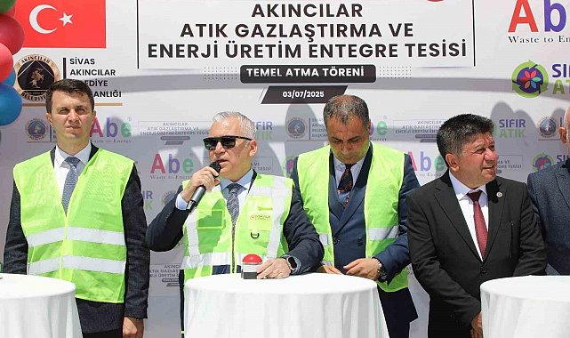 Türkiye'de ilk olacak projenin temeli Sivas'ta atıldı